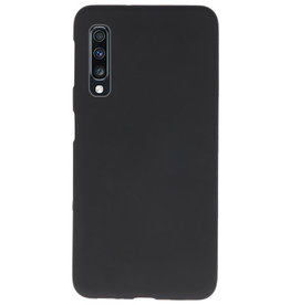 Funda TPU en color para Samsung Galaxy A70 negro