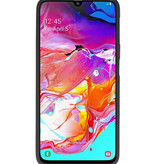 Color TPU Hoesje voor Samsung Galaxy A70 Zwart