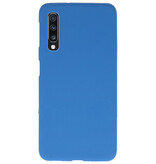 Farve TPU taske til Samsung Galaxy A70 Navy