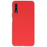 Custodia in TPU di colore per Samsung Galaxy A70 rosso