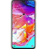 Farbe TPU Fall für Samsung Galaxy A70 grau