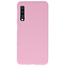 Coque TPU couleur pour Samsung Galaxy A70 Rose