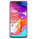 Custodia in TPU colorata per Samsung Galaxy A70 Pink