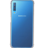 Custodia in TPU trasparente antiurto per Galaxy A7 2018