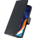 Bookstyle Wallet Cases Hülle für Samsung Galaxy A60 Schwarz