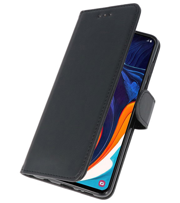 Étui portefeuille Bookstyle pour Samsung Galaxy A60 Noir