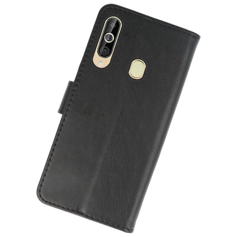 Custodia a portafoglio per Custodia per Samsung Galaxy A60 Nero