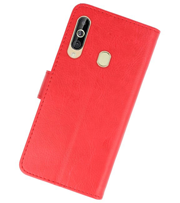 Etuis portefeuille Bookstyle Etui pour Samsung Galaxy A60 Rouge