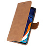 Etuis portefeuille Bookstyle Case pour Samsung Galaxy A60 Brown