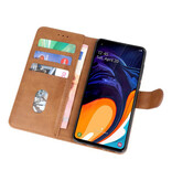 Custodia a portafoglio per Custodia per Samsung Galaxy A60 Marrone