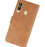 Bookstyle Wallet Cases Hoesje voor Samsung Galaxy A60 Bruin