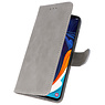 Bookstyle Wallet Cases Hoesje voor Samsung Galaxy A60 Grijs