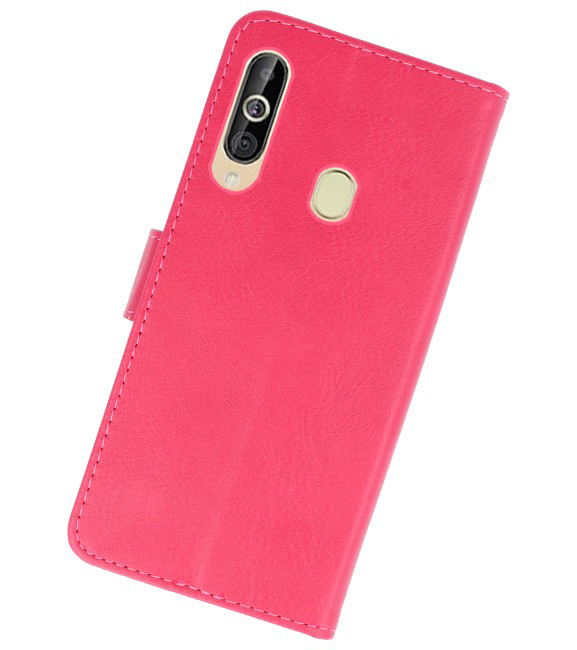 Bookstyle Wallet Cases Hoesje voor Samsung Galaxy A60 Roze