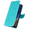 Etuis portefeuille Bookstyle Case pour Nokia 9 PureView Vert