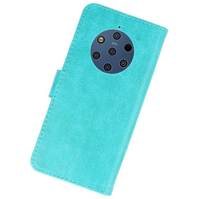 Etuis portefeuille Bookstyle Case pour Nokia 9 PureView Vert