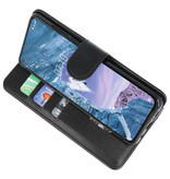 Bookstyle Wallet Cases Case for Nokia X71 Black