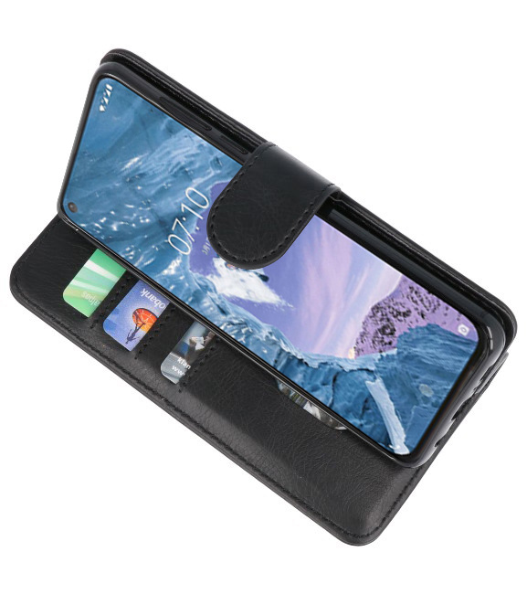 Bookstyle Wallet Cases Case for Nokia X71 Black