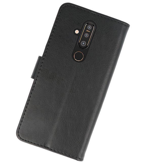 Bookstyle Wallet Cases Case for Nokia X71 Black