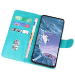 Bookstyle Wallet Cases Hülle für Nokia X71 Green