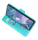 Etuis portefeuille Bookstyle Case pour Nokia X71 Vert