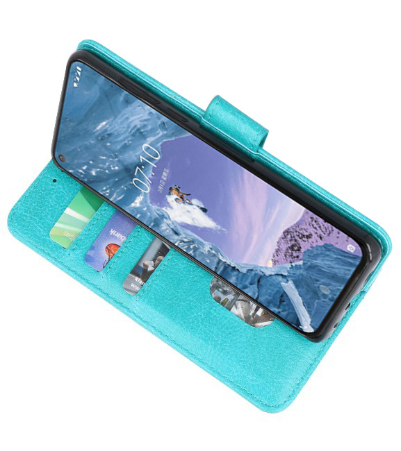 Bookstyle Wallet Cases Case for Nokia X71 Green