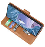 Bookstyle Wallet Cases Hoesje voor Nokia X71 Bruin