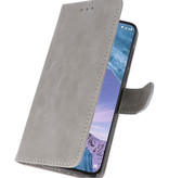 Bookstyle Wallet Cases Hoesje voor Nokia X71 Grijs