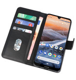 Bookstyle Wallet Cases Hoesje voor Nokia 3.2 Zwart