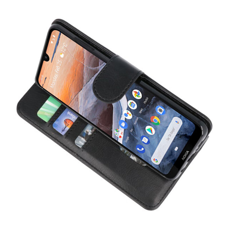 Custodia a Portafoglio per Custodia per Nokia 3.2 Nero