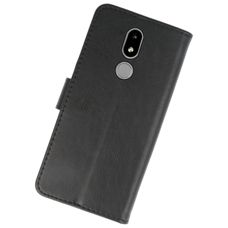 Étui portefeuille Bookstyle Case pour Nokia 3.2 noir