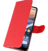 Bookstyle Wallet Cases Hoesje voor Nokia 3.2 Rood