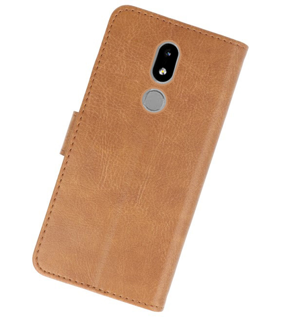 Bookstyle Wallet Cases Case for Nokia 3.2 Brown