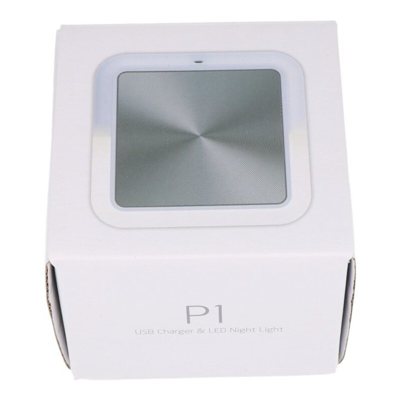 Luz LED con Cargador Negro