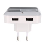 LED-Licht mit Ladegerät Weiß