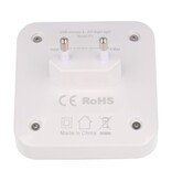 LED-Licht mit Ladegerät Weiß