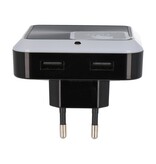 Luz LED con Cargador Negro