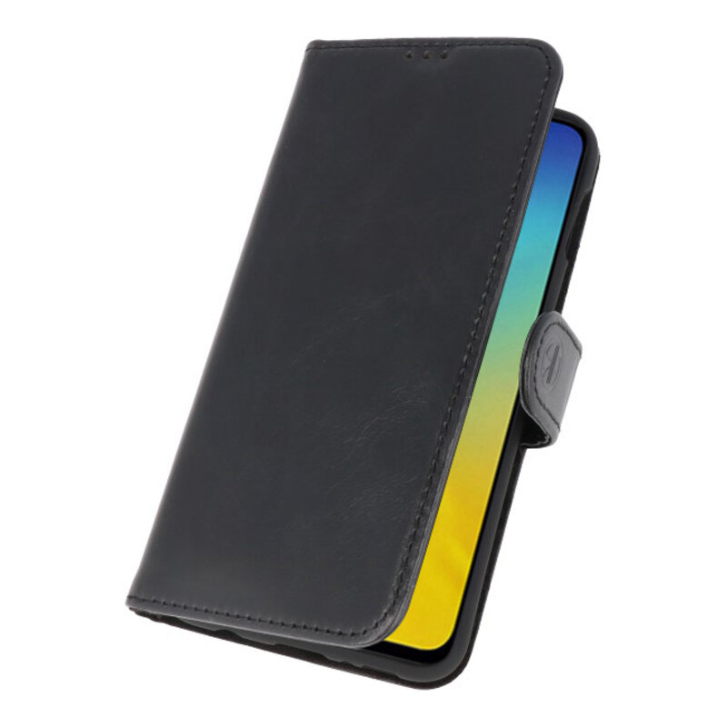 Funda de cuero genuino Rico Vitello Black para Samsung Galaxy 10e