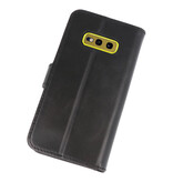 Funda de cuero genuino Rico Vitello Black para Samsung Galaxy 10e