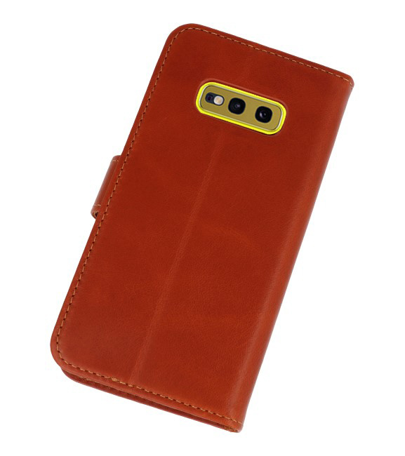 Rico Vitello Brown Genuine Leather Case for Samsung Galaxy 10e