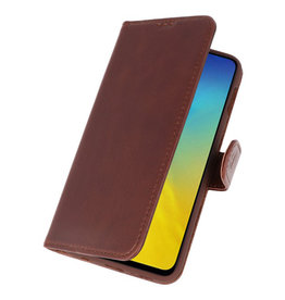 Funda de cuero genuino Rico Vitello Mocca para Samsung Galaxy 10e