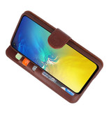 Rico Vitello Mocca Echtledertasche Samsung Galaxy 10e