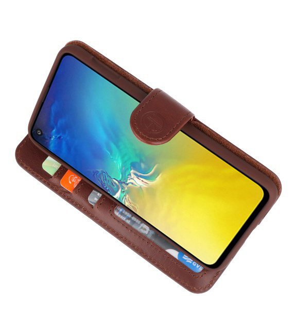 Rico Vitello Mocca Genuine Leather Case Samsung Galaxy 10e