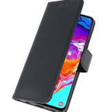 Bookstyle Wallet Cases Case for Samsung Galaxy A70 Black