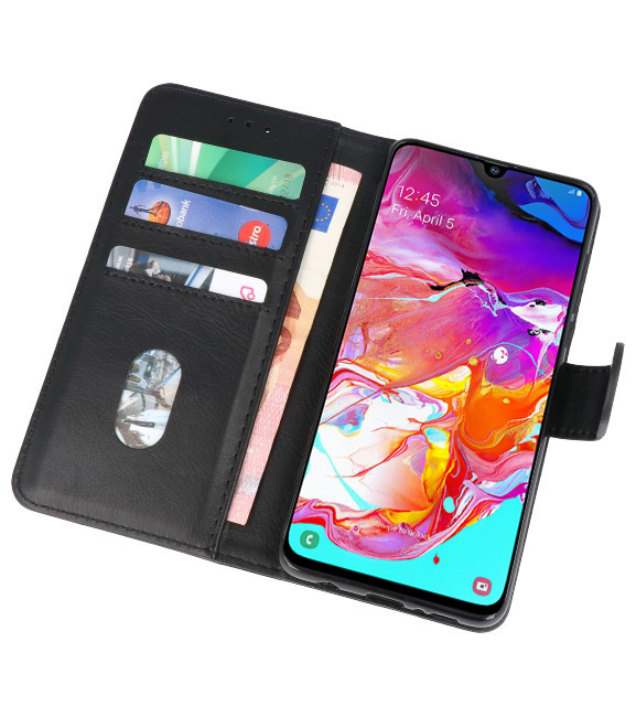 Bookstyle Wallet Cases Case for Samsung Galaxy A70 Black