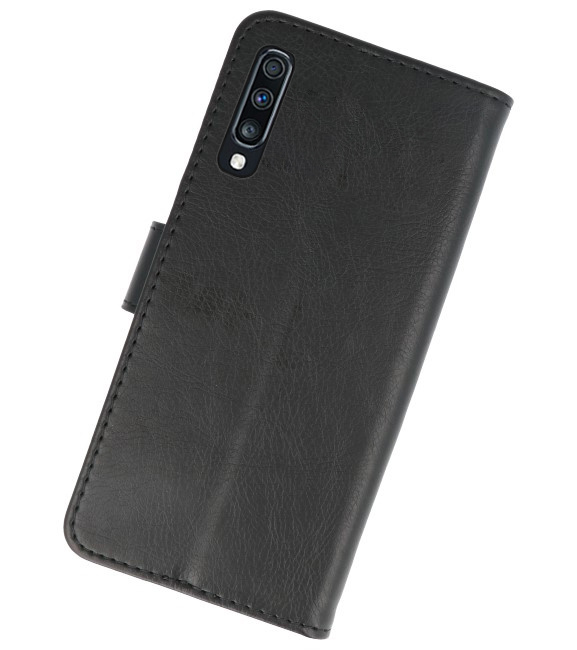 Bookstyle Wallet Cases Hoesje voor Samsung Galaxy A70 Zwart