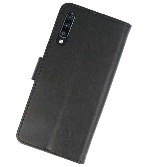 Bookstyle Wallet Taske Etui til Samsung Galaxy A70 Black