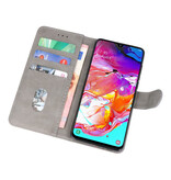 Bookstyle Wallet Cases Case for Samsung Galaxy A70 Gray