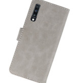 Bookstyle Wallet Taske Etui til Samsung Galaxy A70 Grey