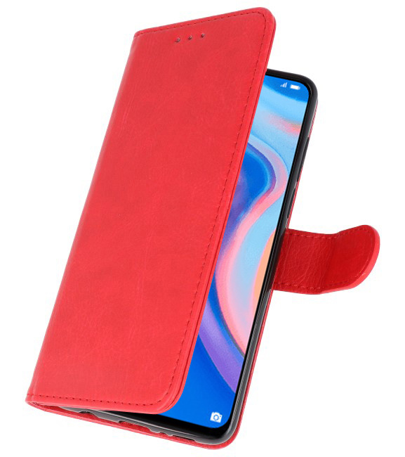 Bookstyle Wallet Cases Taske til Huawei P Smart Z Red