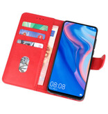 Etuis portefeuille pour étuis Huawei P Smart Z Rouge